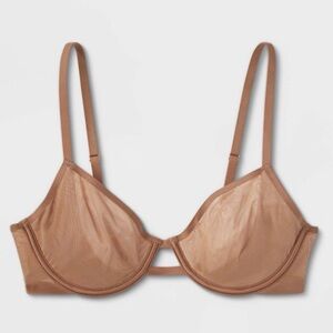 Auden women’s unlined Demi bra 34C
